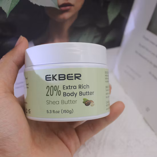 Organic Whitening Shea Body Butter Lotion 20% Extra Rich Body Shea Butter
