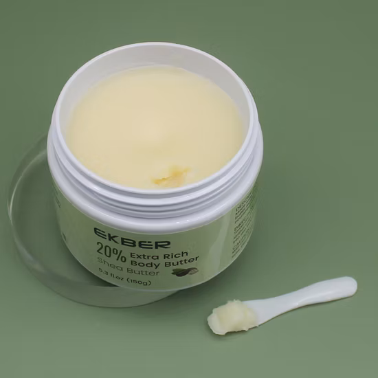 Organic Whitening Shea Body Butter Lotion 20% Extra Rich Body Shea Butter