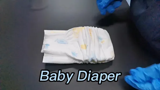 Cuidado suave del pañal del bebé del OEM de la absorción suave de la venta al por mayor profesional de China del certificado ISO